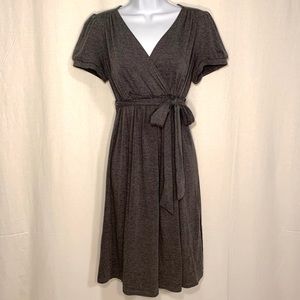 Oh Baby maternity faux wrap dress M